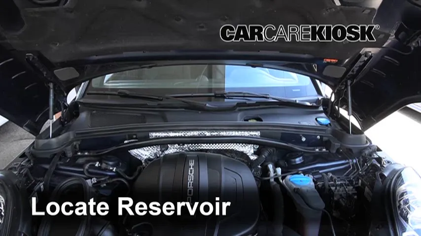 2018 Porsche Macan 2.0L 4 Cyl. Turbo Líquido limpiaparabrisas